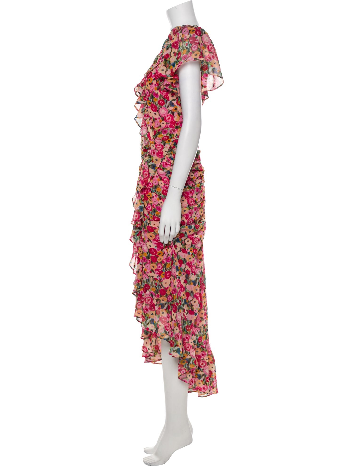 ASTR Floral Print Long Dress