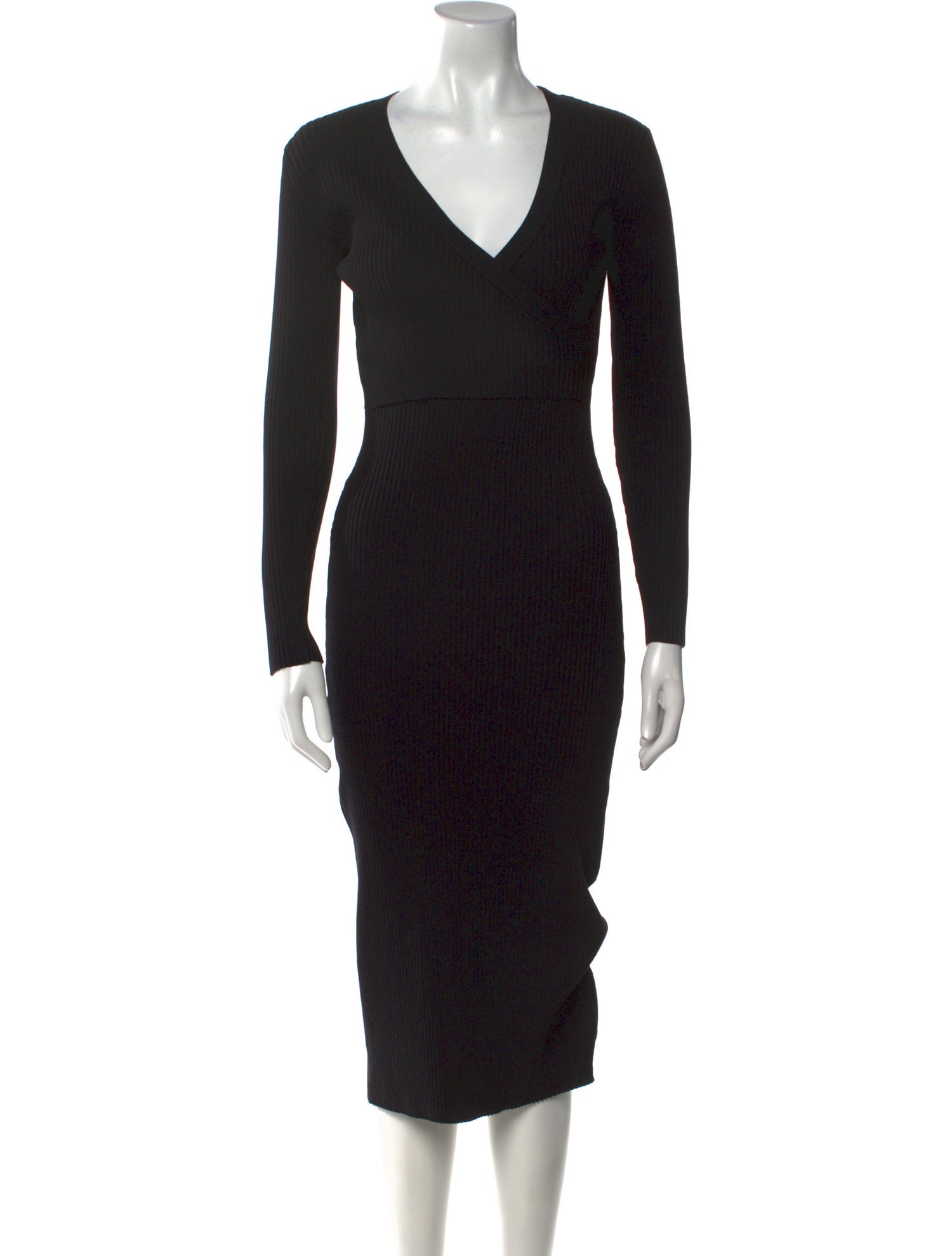 ASTR V-Neck Midi Length Dress