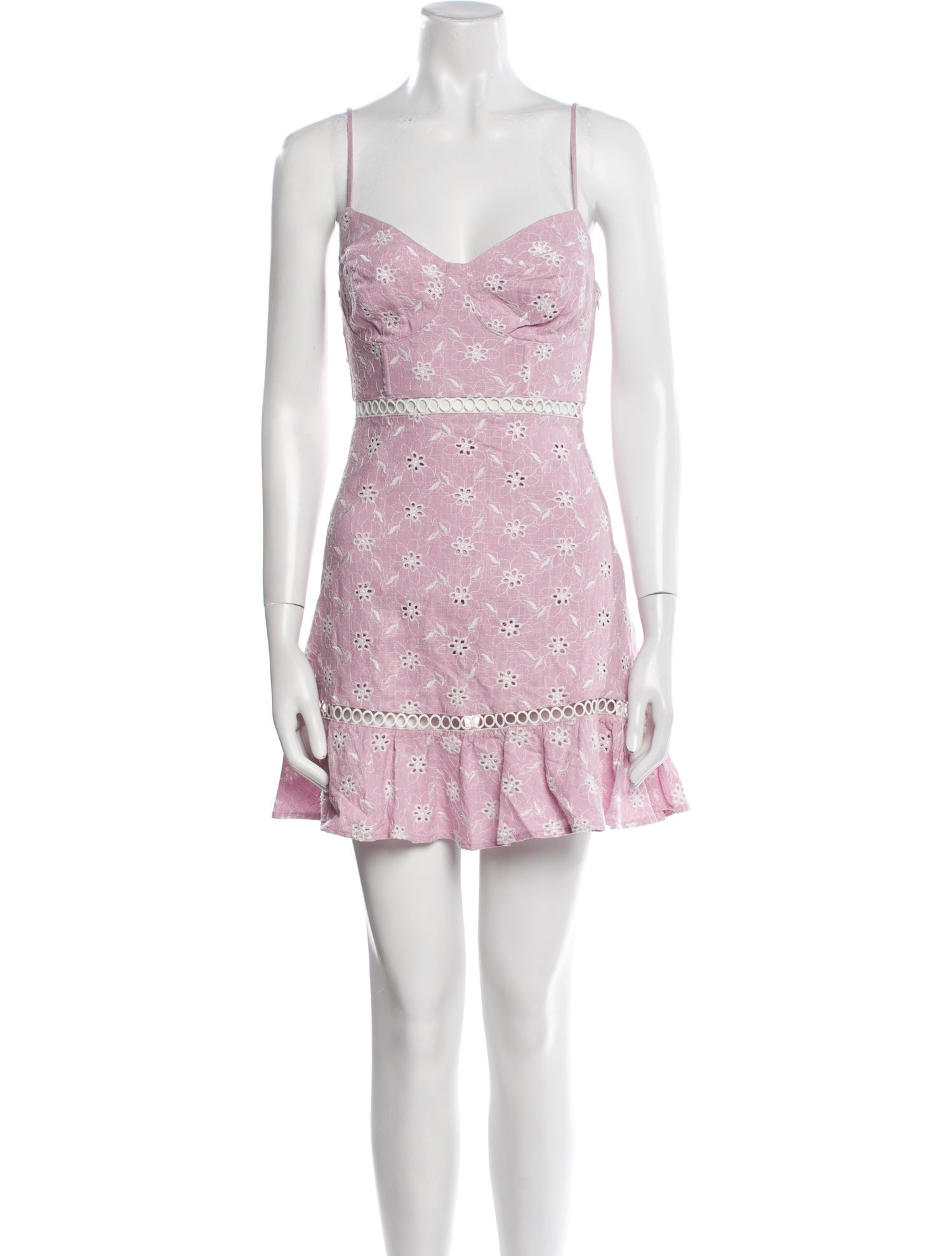 ASTR V-Neck Mini Dress