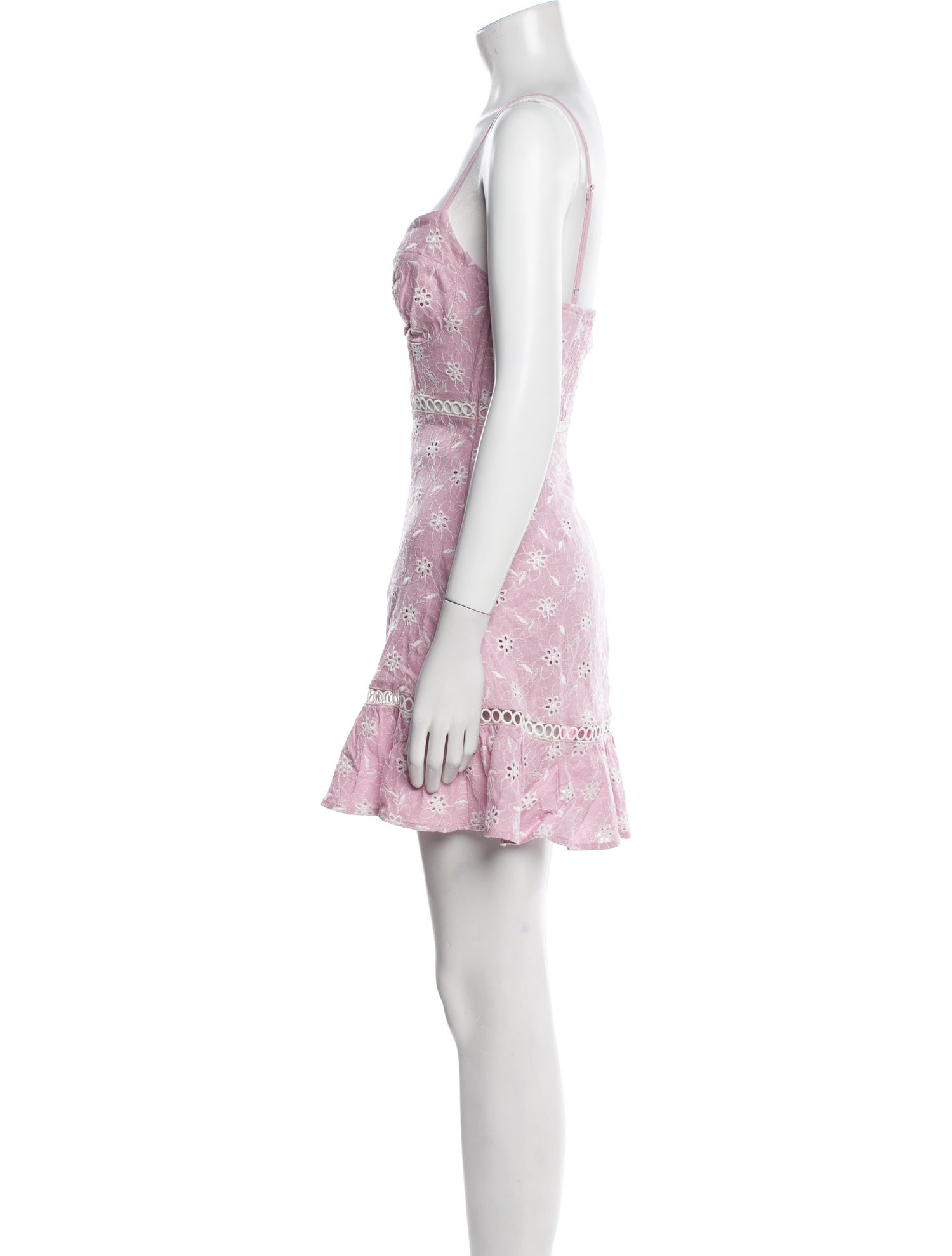 ASTR V-Neck Mini Dress