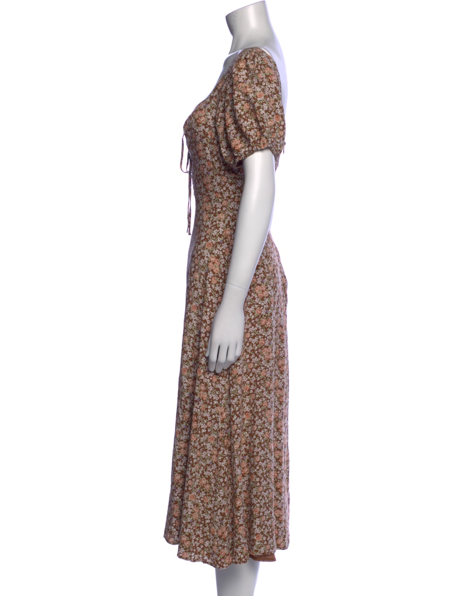 ASTR Floral Print Mini Dress