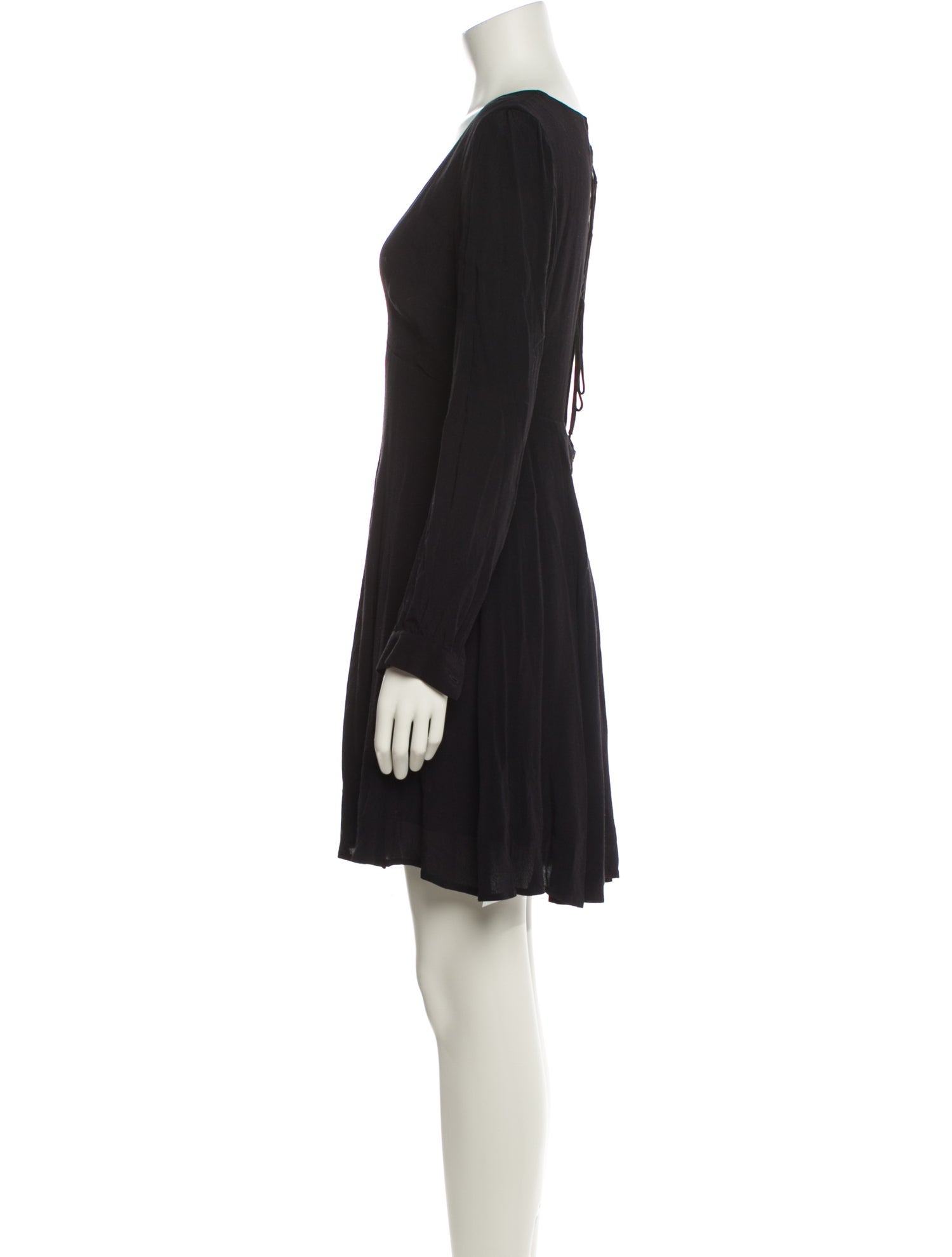 ASTR V-Neck Mini Dress