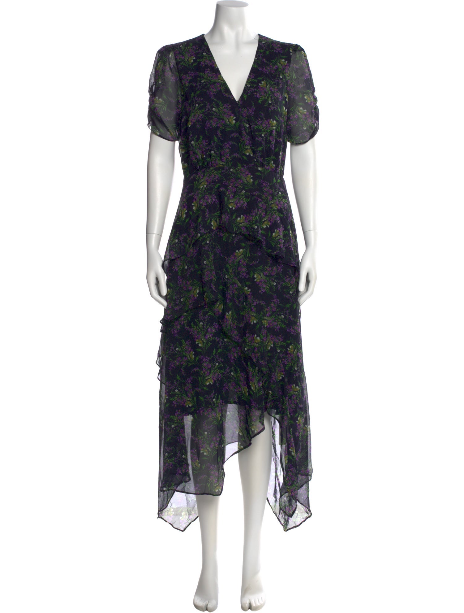 ASTR Floral Print Long Dress