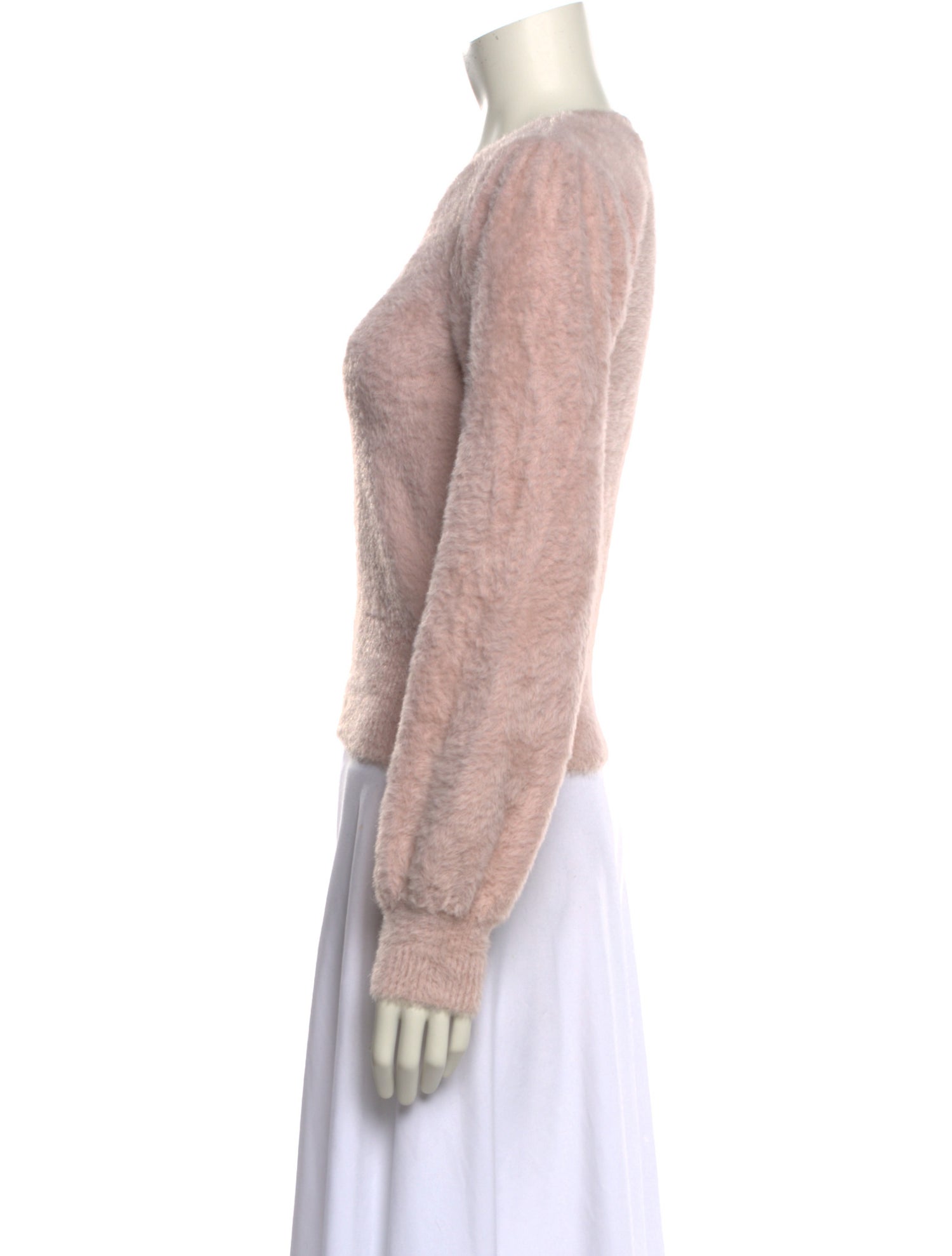 ASTR Nylon Crew Neck Sweater