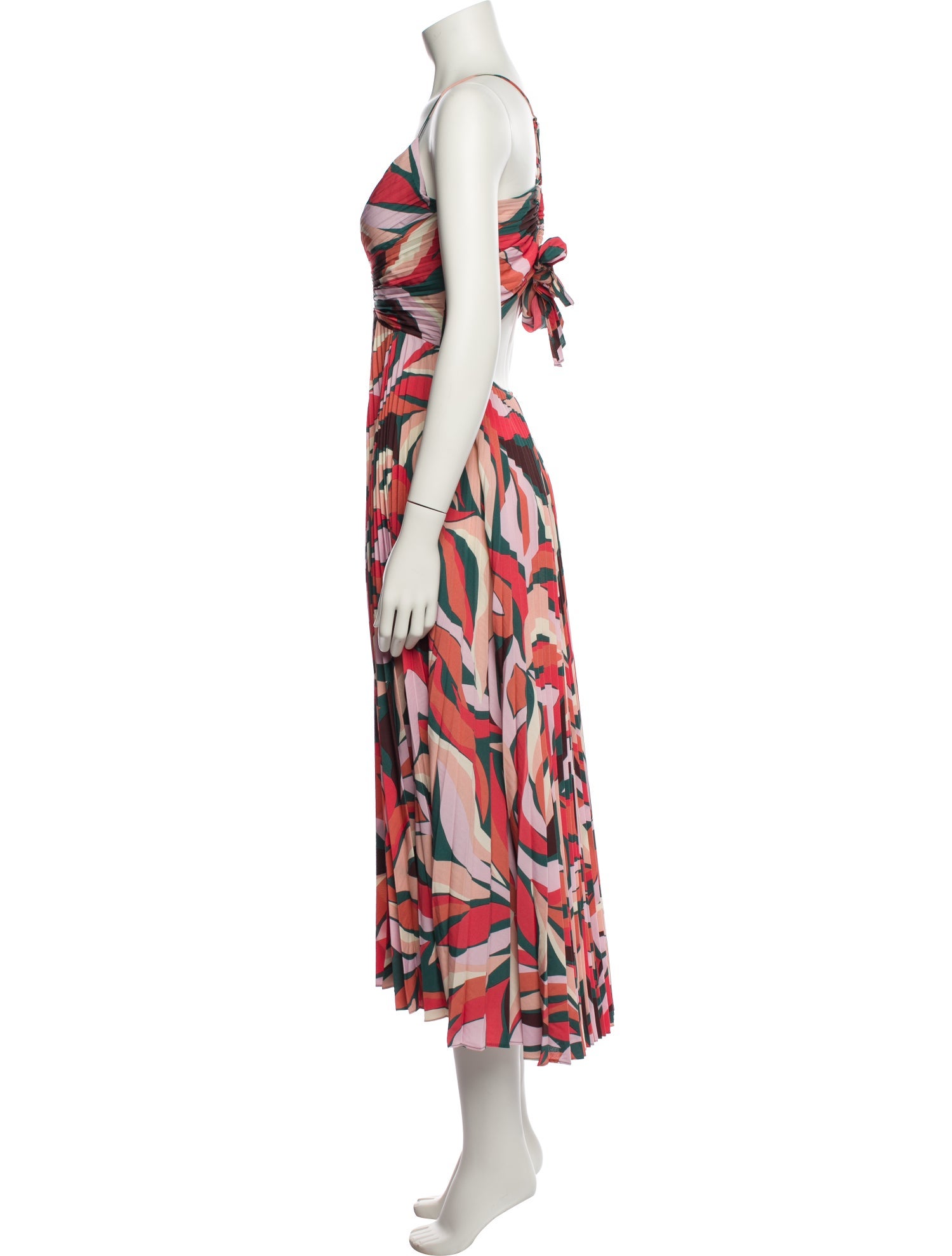 ASTR Printed Long Dress w/ Tags