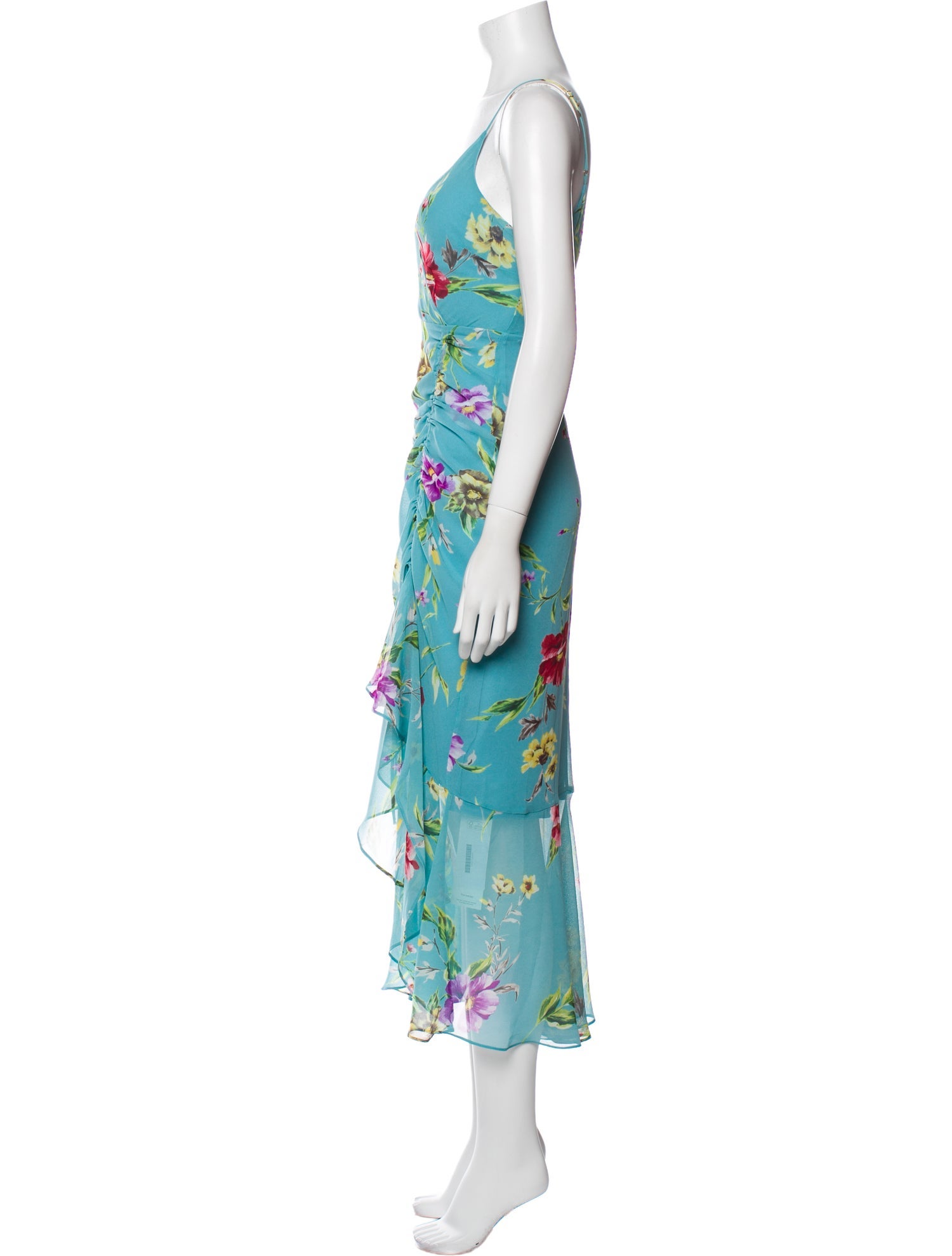 ASTR Floral Print Long Dress