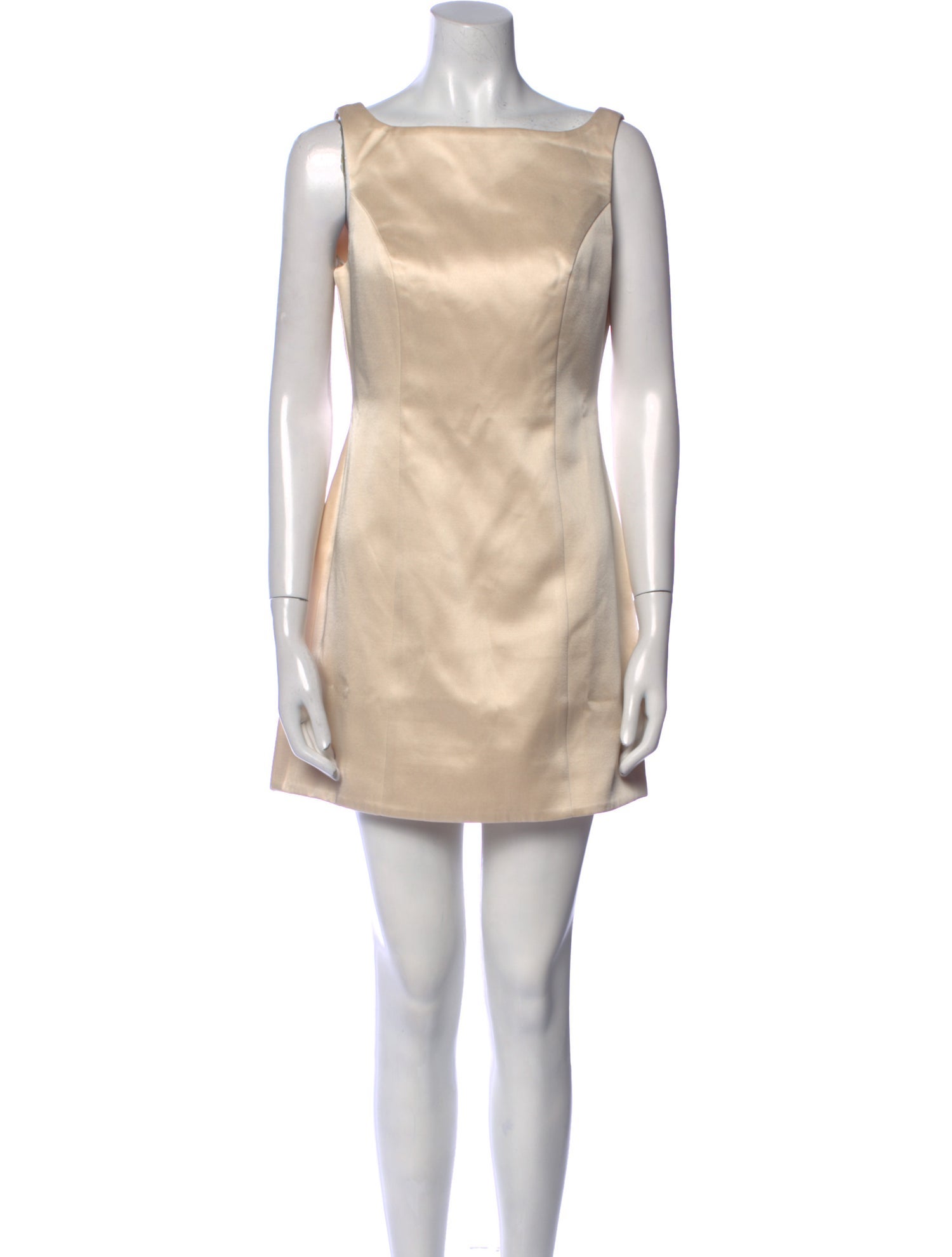 ASTR Bateau Neckline Mini Dress