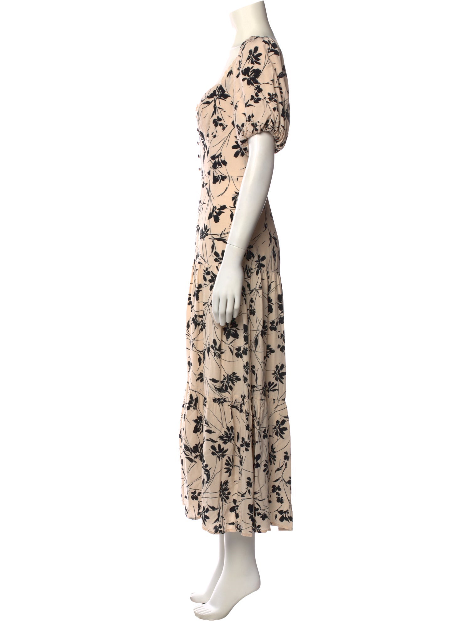 ASTR Floral Print Long Dress