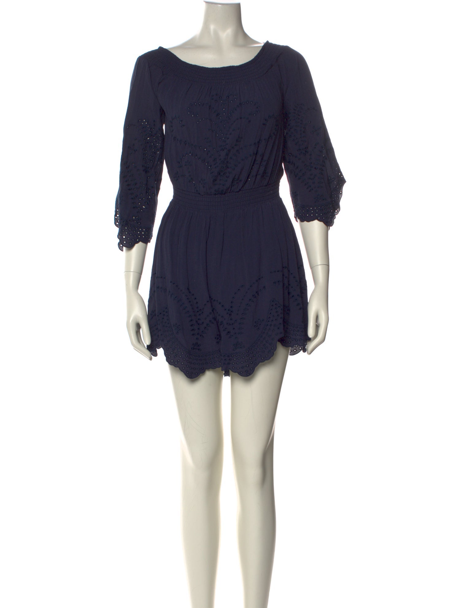 ASTR Scoop Neck Romper