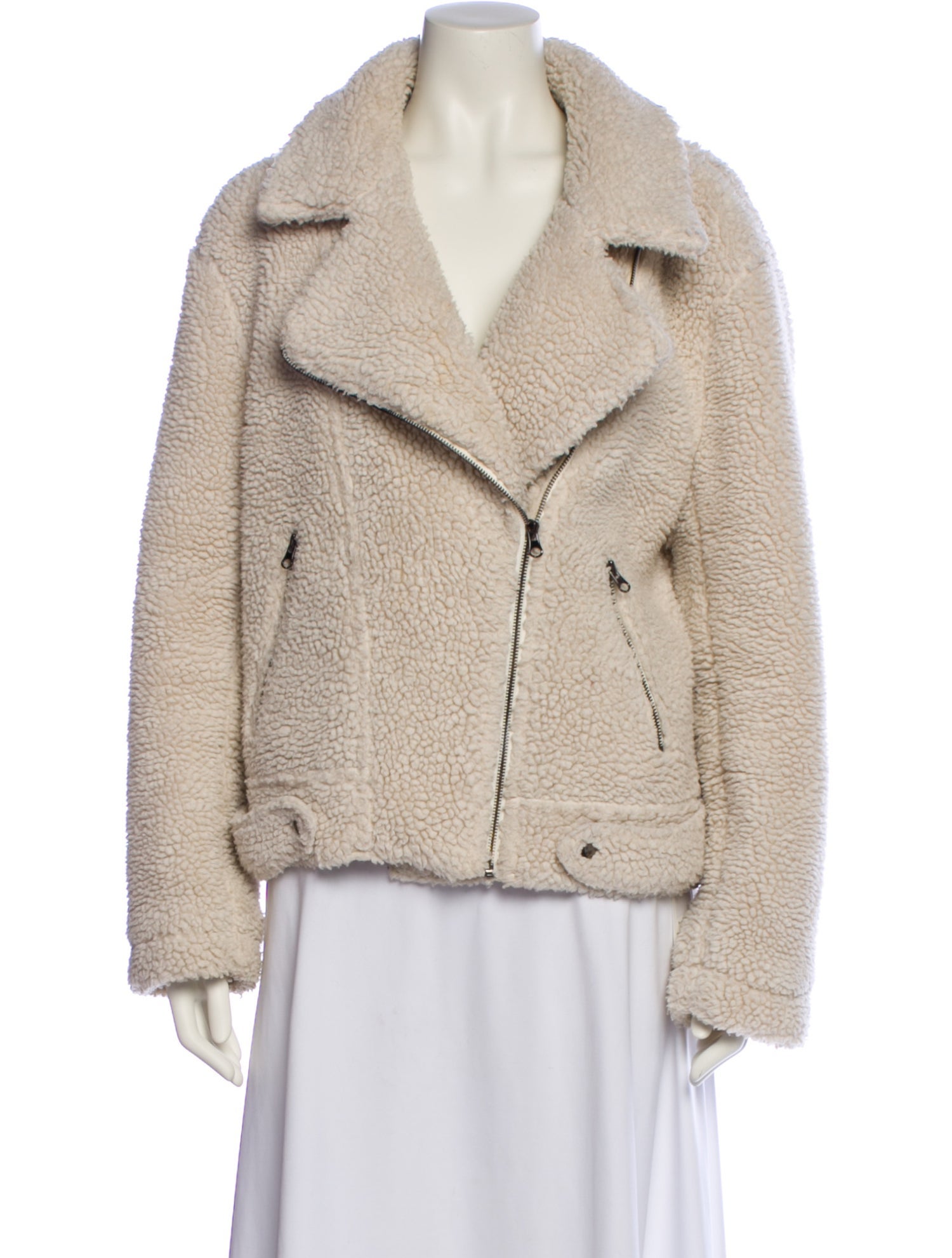 ASTR Faux Shearling Faux Fur Jacket