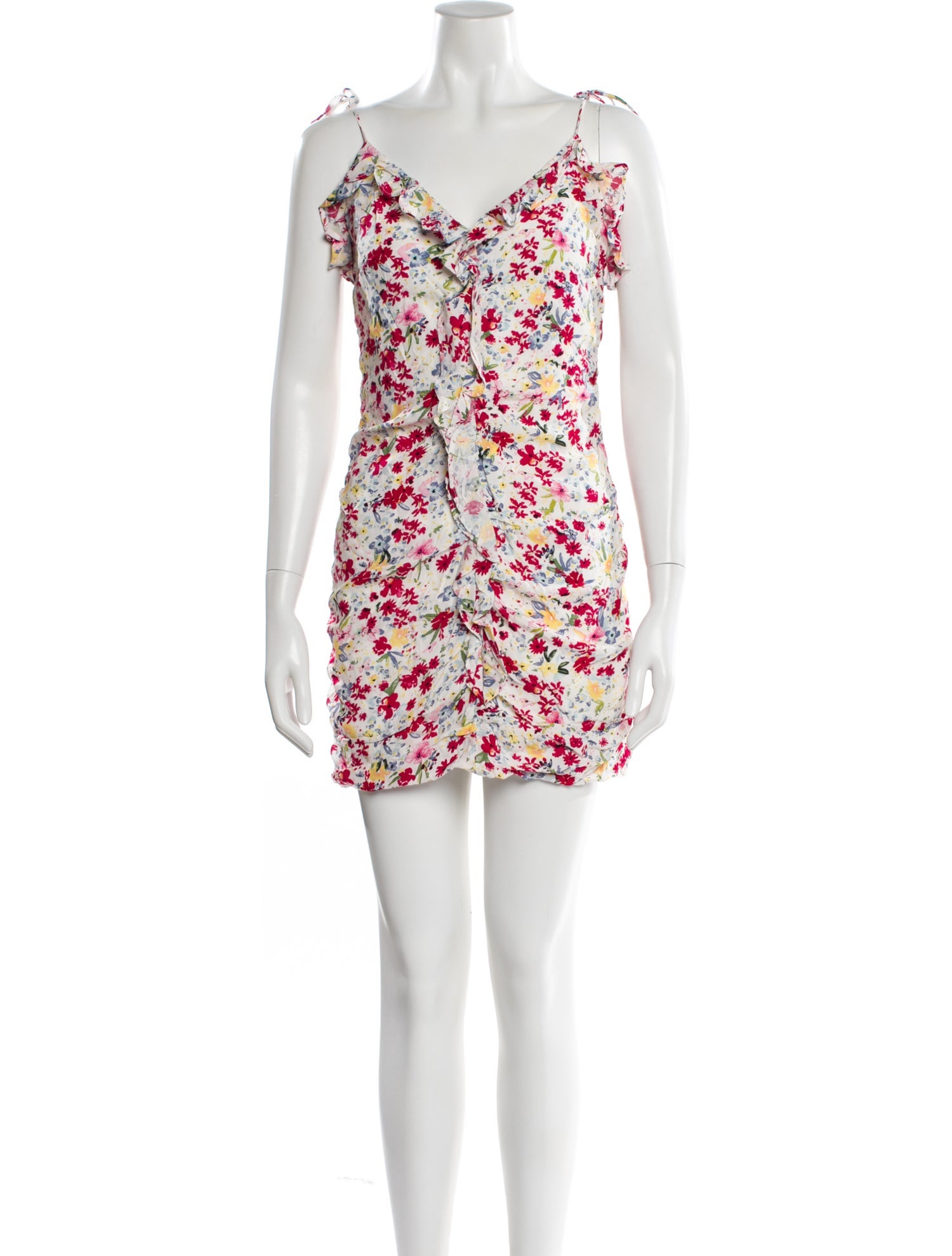 ASTR Floral Print Mini Dress
