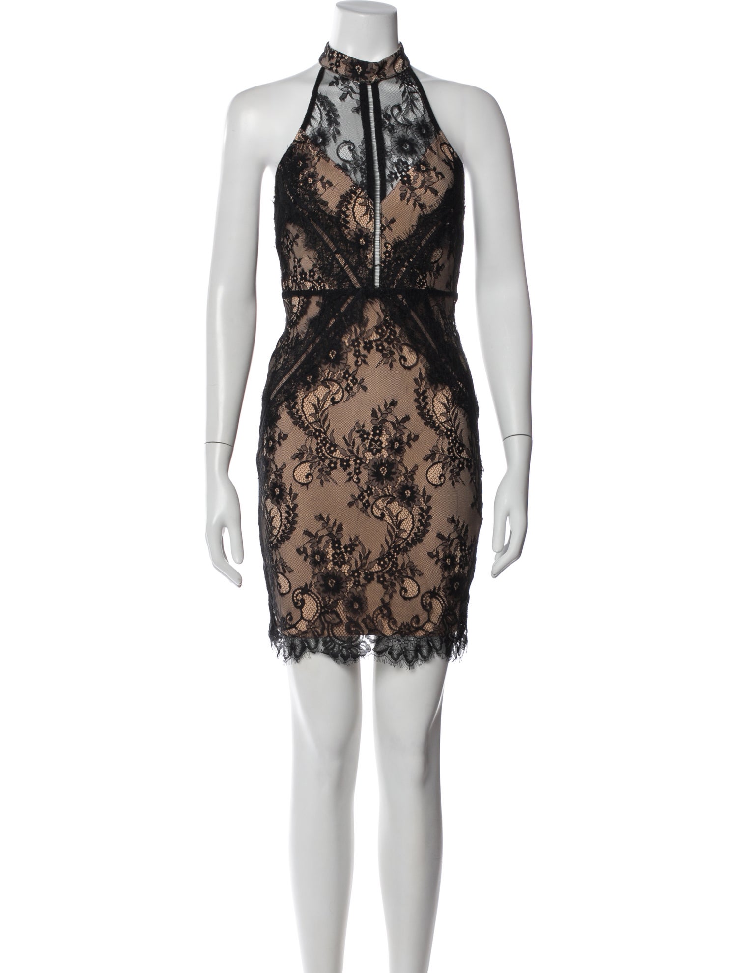 chinese dress ladies ASTR THE LABEL MELANI LACE PEEKABOO DRESS main image 0
