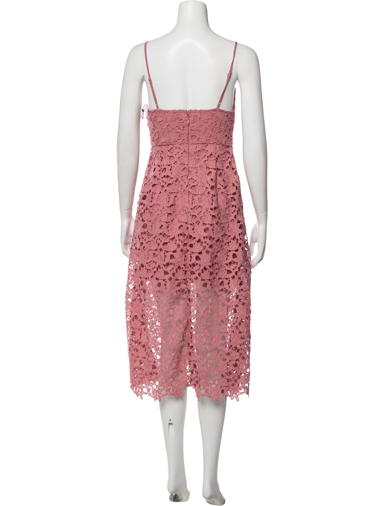 astr midi lace dress ASTR the Label | Belted Lace Midi Dress in Burgundy