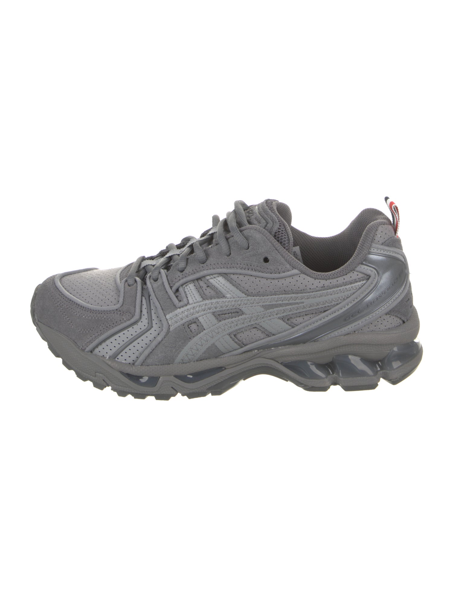 Asics x Thom Browne Suede Embroidered Accent Athletic Sneakers