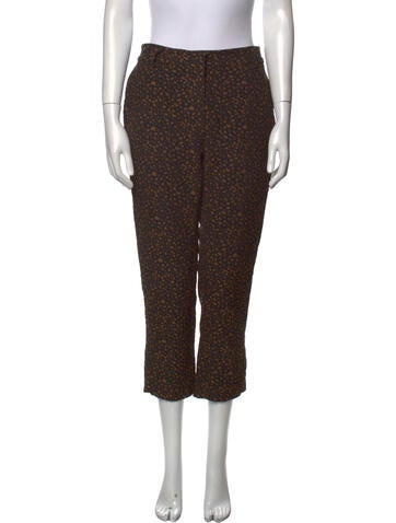 Allen Schwartz Pants Animal Print Straight Leg S