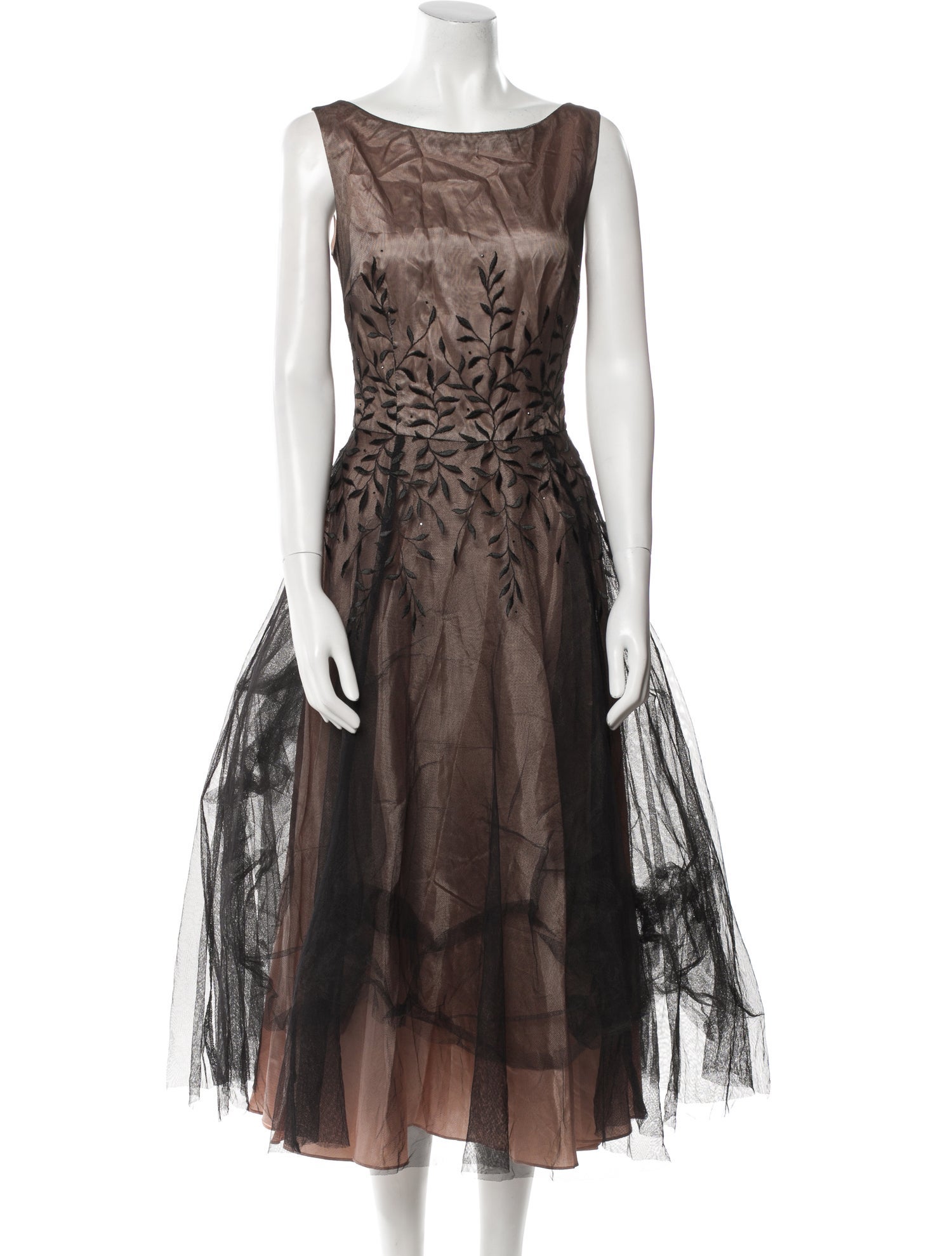 Allen Schwartz Nylon Long Dress