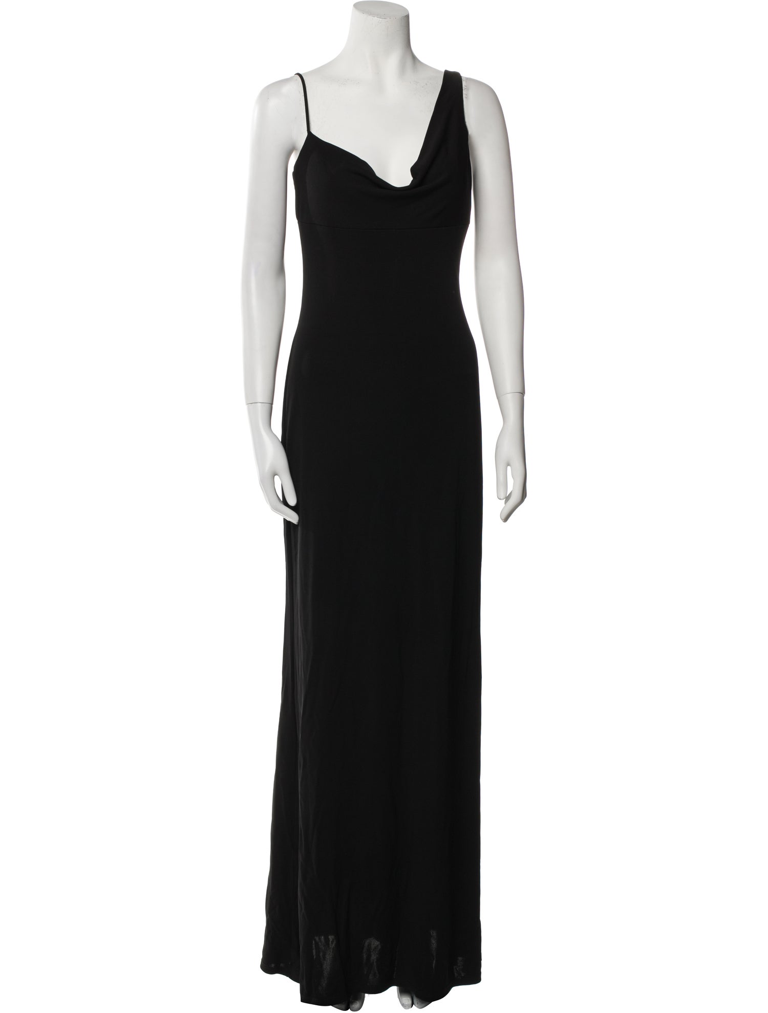 Allen Schwartz Cowl Neck Long Dress