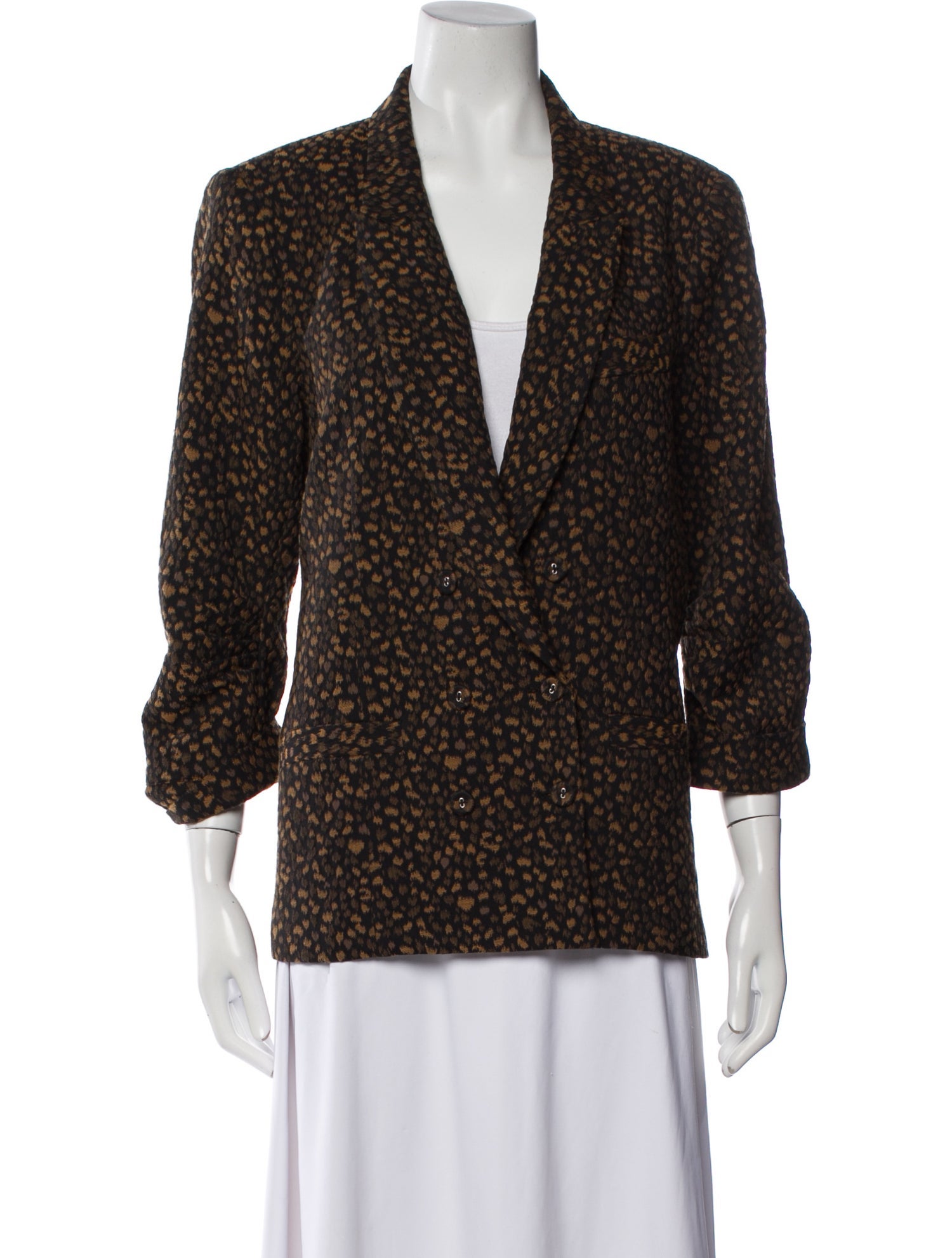 Allen Schwartz Animal Print Blazer w/ Tags
