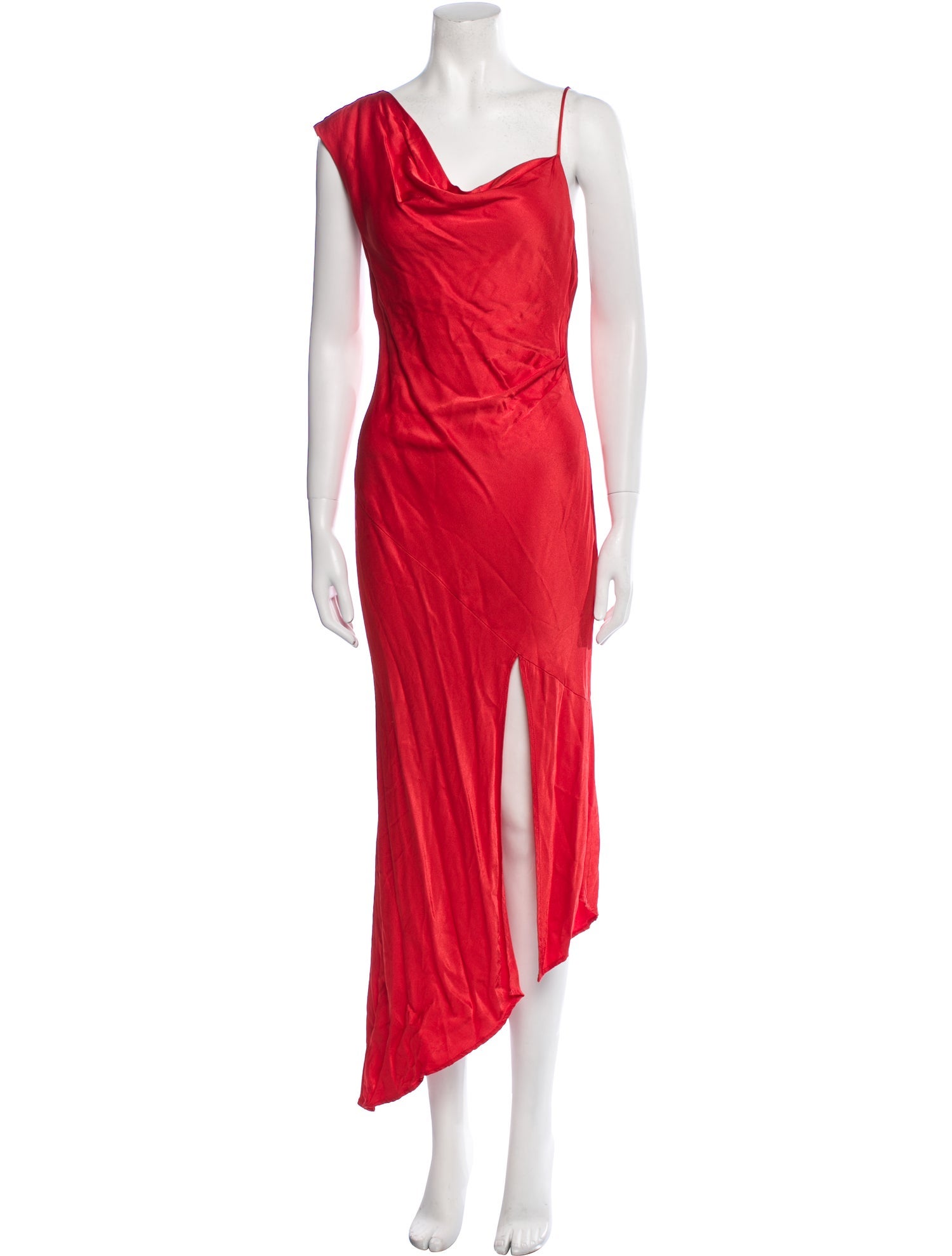 Allen Schwartz Cowl Neck Long Dress