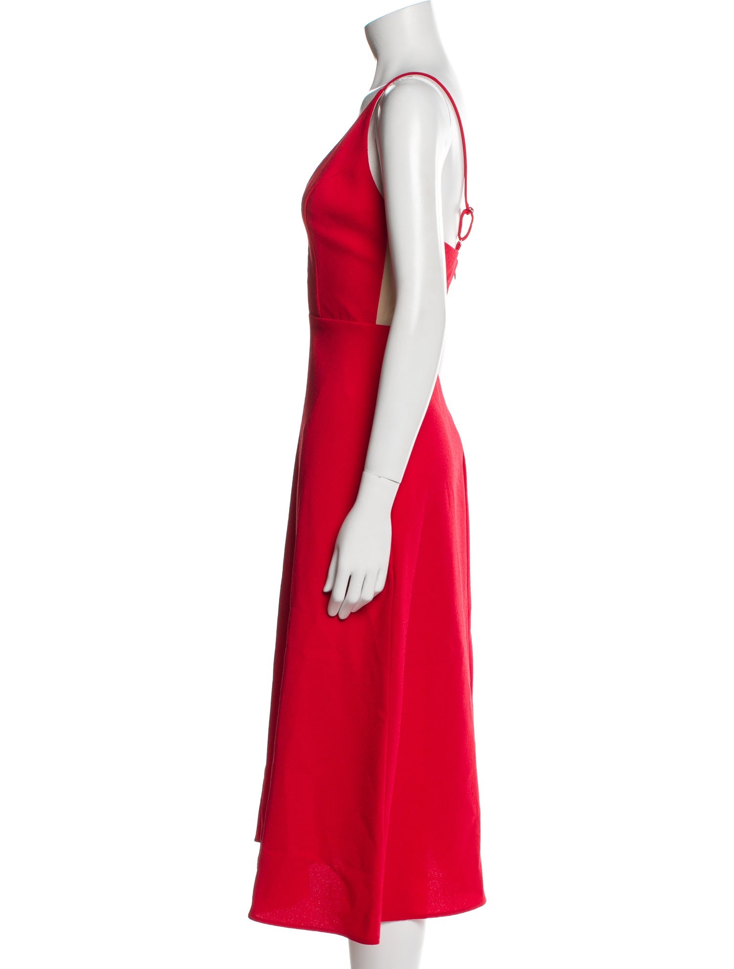 Allen Schwartz V-Neck Midi Length Dress