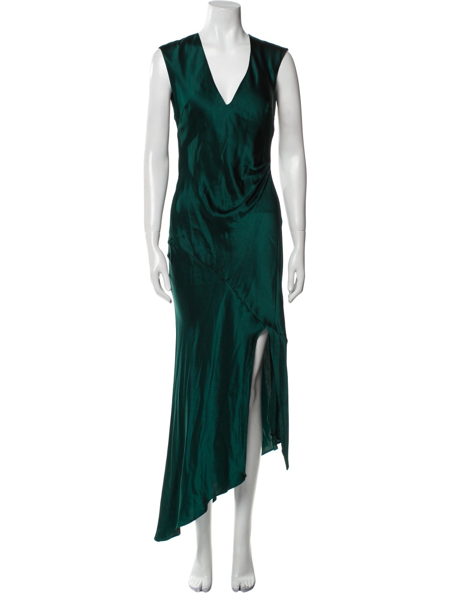 Allen Schwartz Silk Long Dress