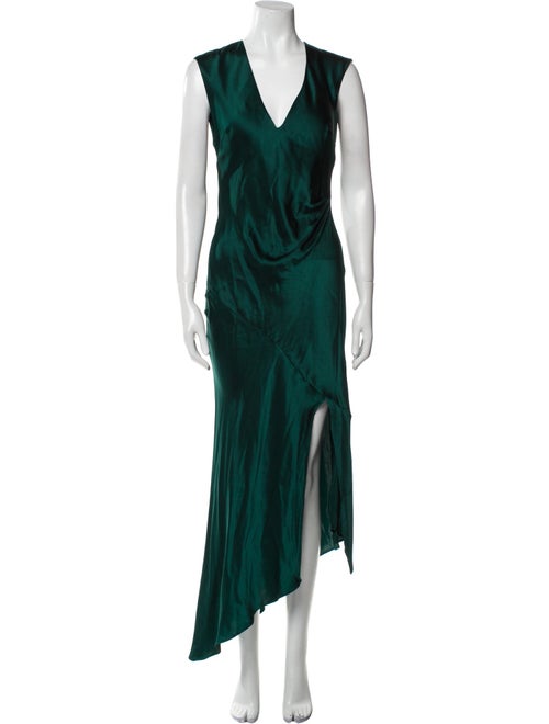 Allen Schwartz Silk Long Dress