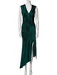 Allen Schwartz Silk Long Dress
