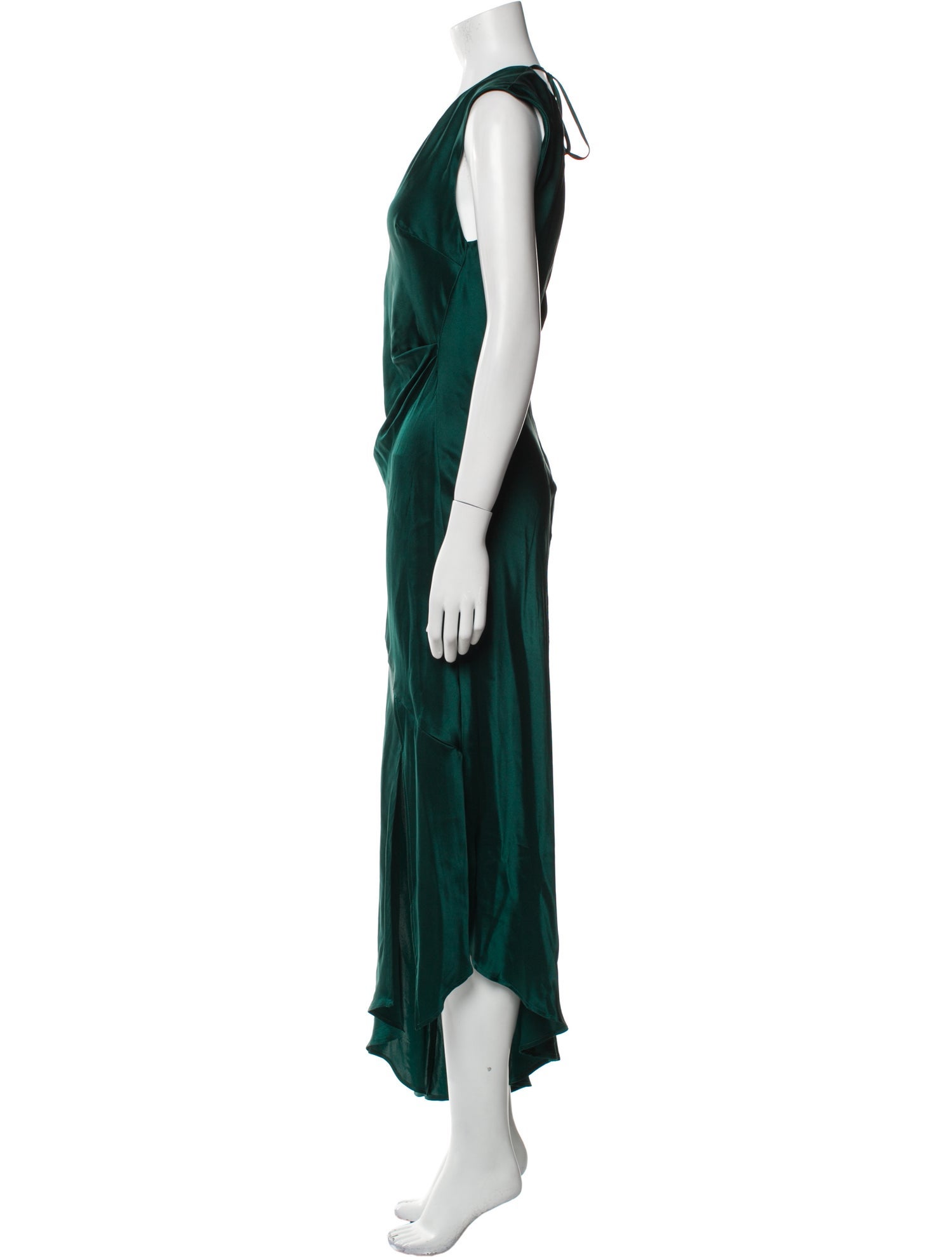 Allen Schwartz Silk Long Dress