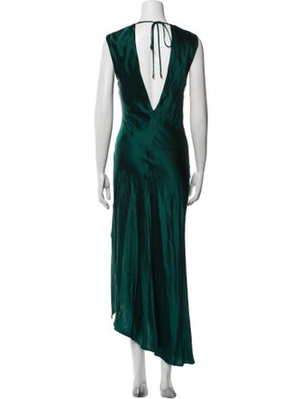 Allen Schwartz Silk Long Dress
