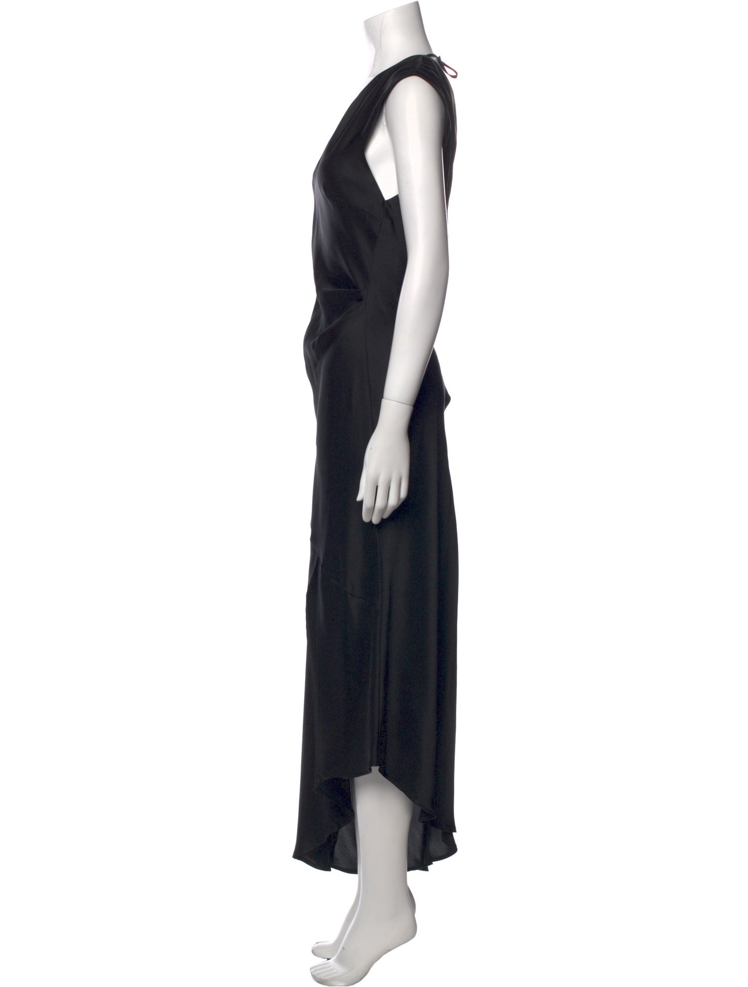 Allen Schwartz Silk Long Dress