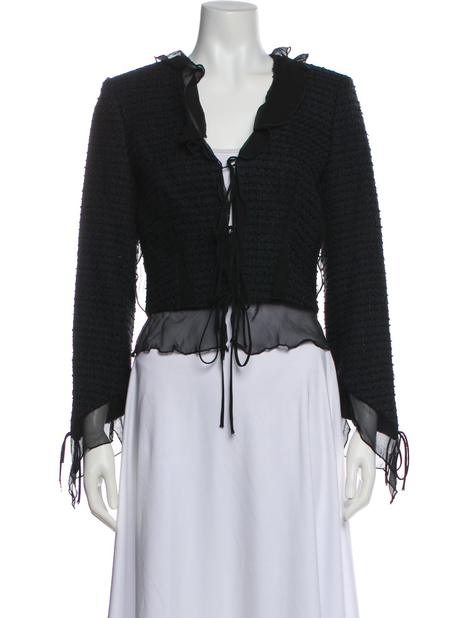 Allen Schwartz Tweed Evening Jacket