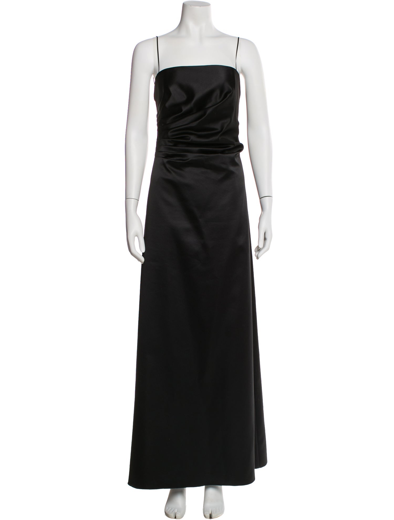Allen Schwartz Square Neckline Long Dress
