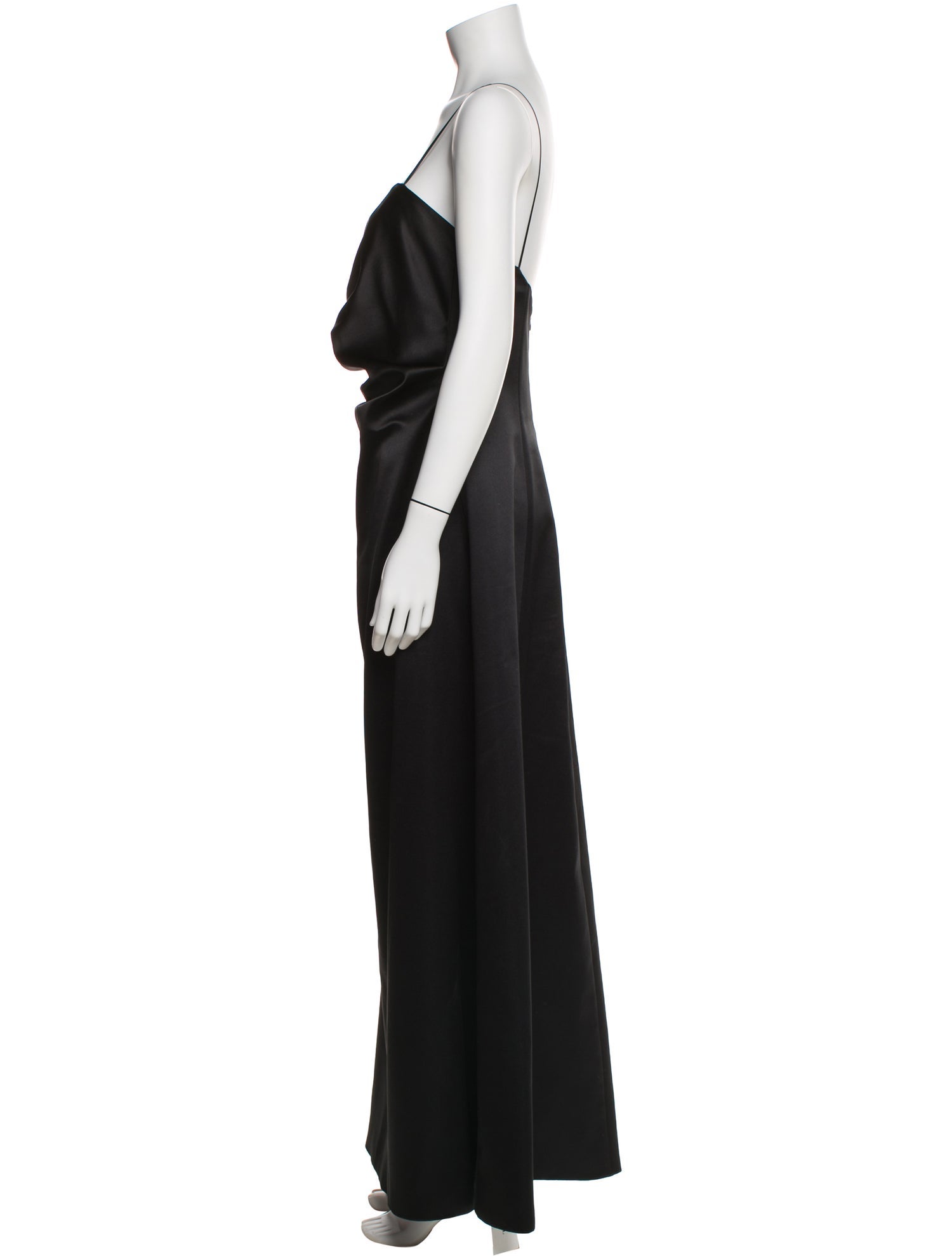 Allen Schwartz Square Neckline Long Dress