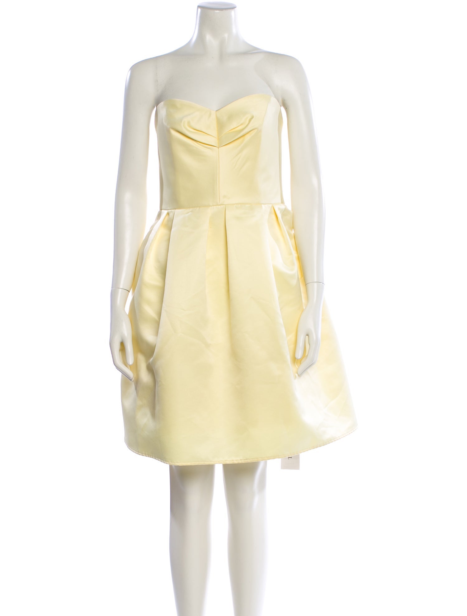 Allen Schwartz Strapless Mini Dress