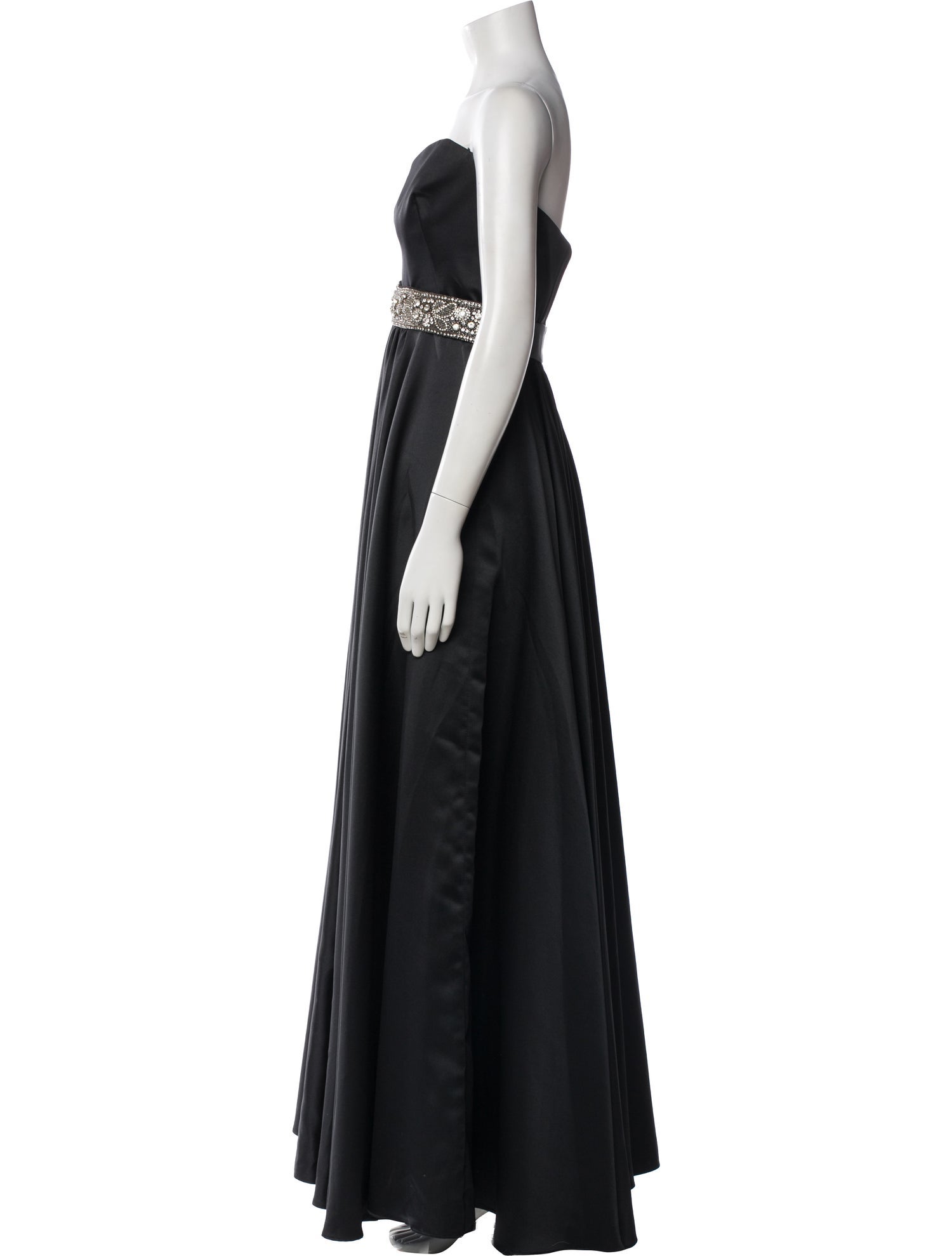 Allen Schwartz Strapless Long Dress