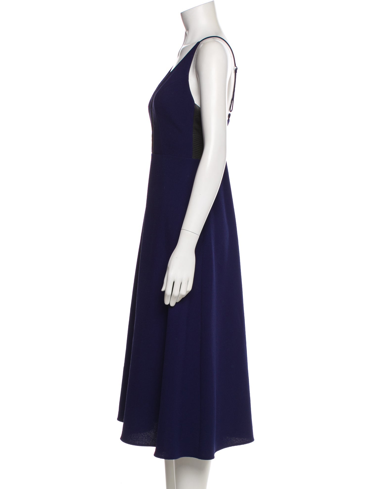 Allen Schwartz V-Neck Midi Length Dress