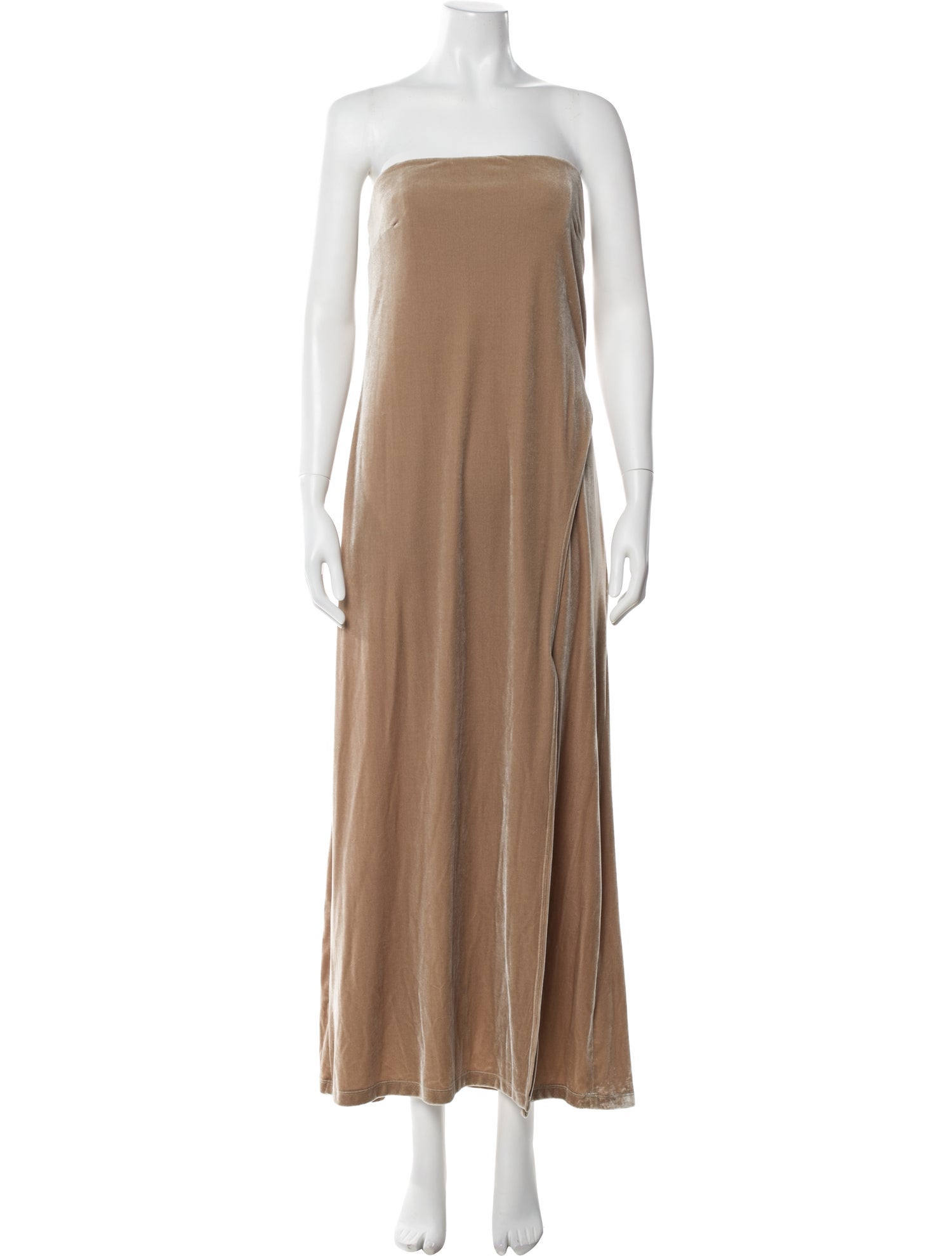 Allen Schwartz Strapless Long Dress