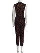 Alice by Temperley Lace Pattern V-Neck Jumpsuit