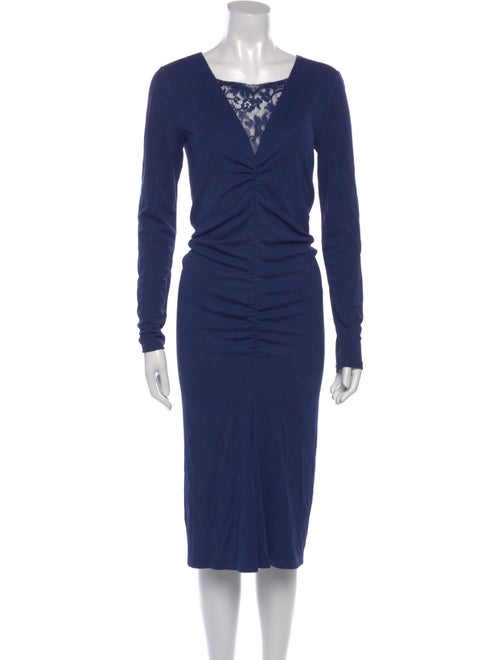 Alice by Temperley Square Neckline Midi Length Dress