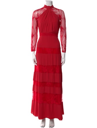 Alice by Temperley Mock Neck Long Dress