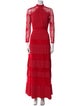 Alice by Temperley Mock Neck Long Dress