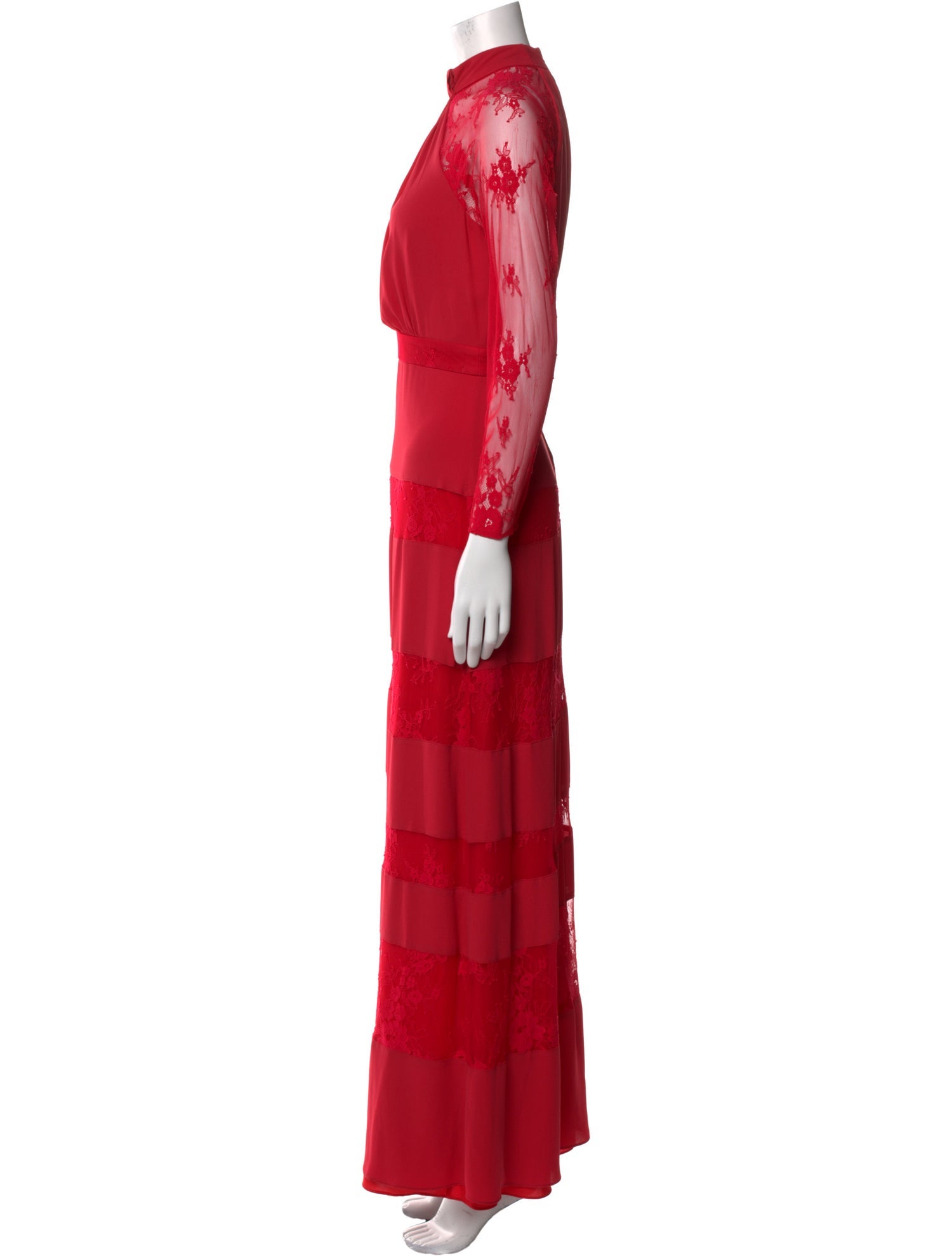 Alice by Temperley Mock Neck Long Dress