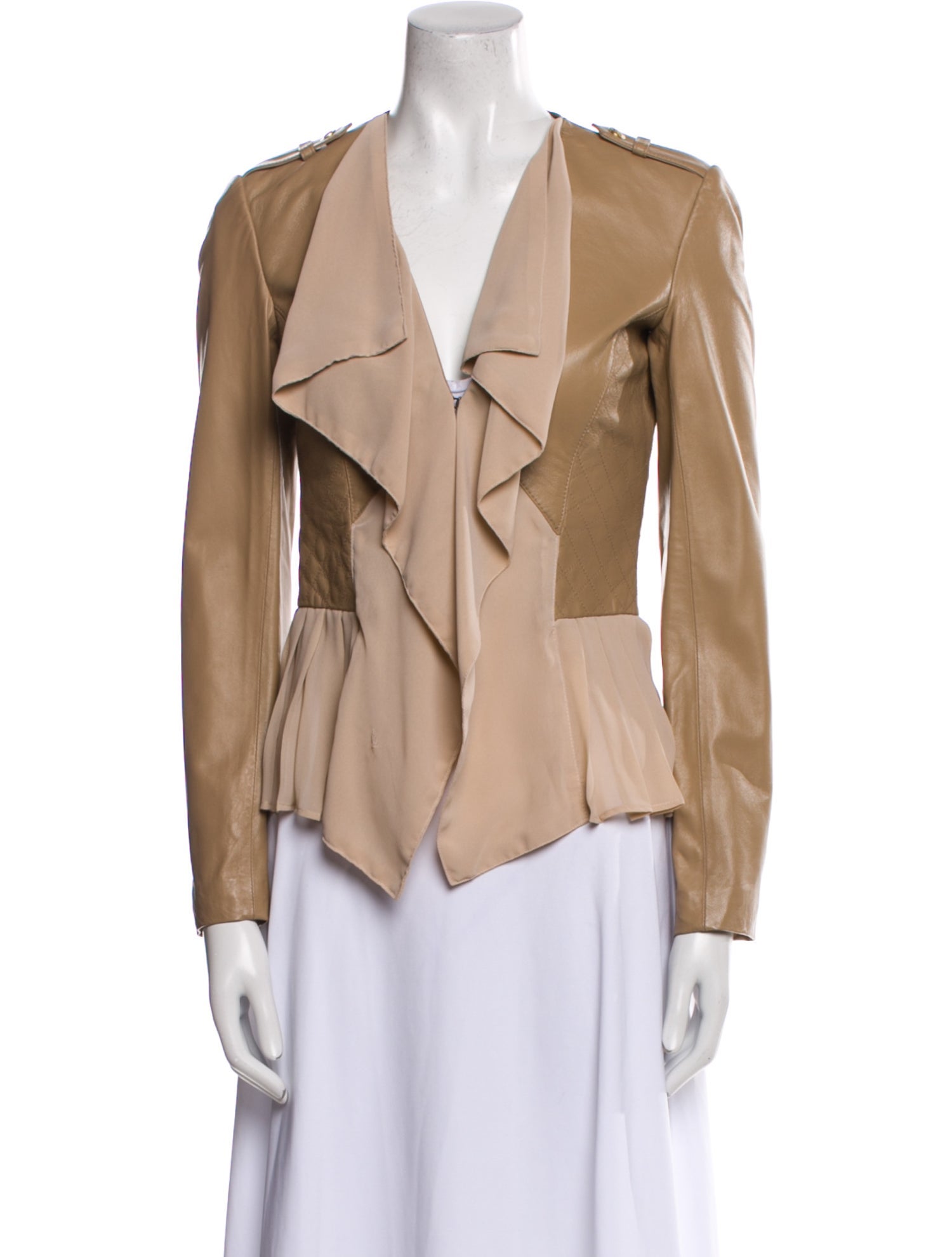 Alice by Temperley Leather Biker Jacket