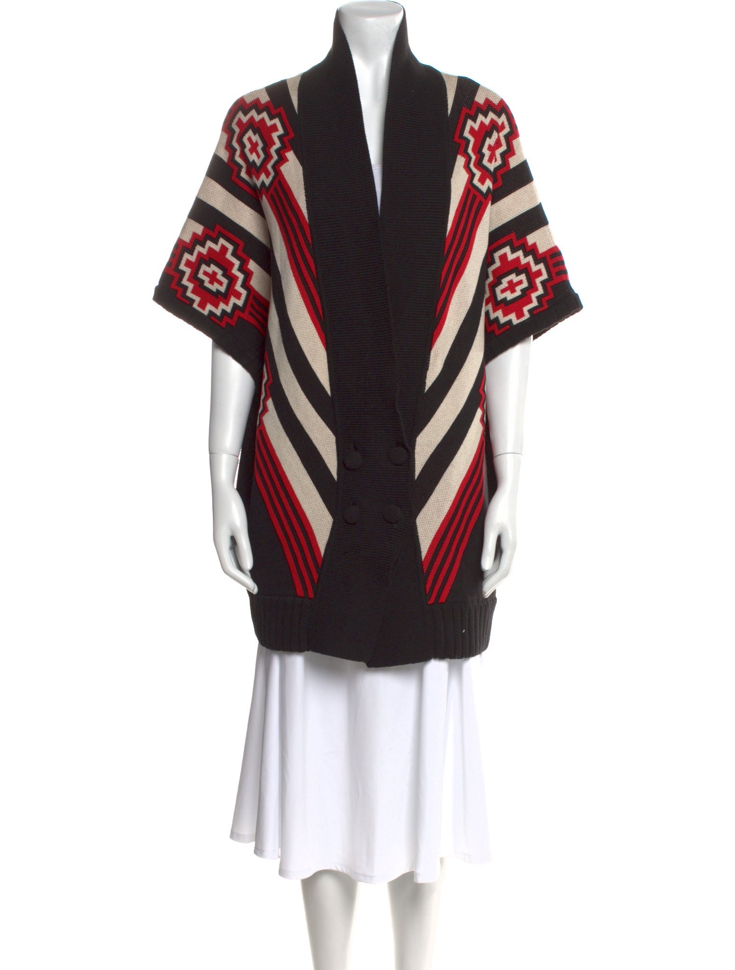 Alice by Temperley Printed V-Neck Sweater