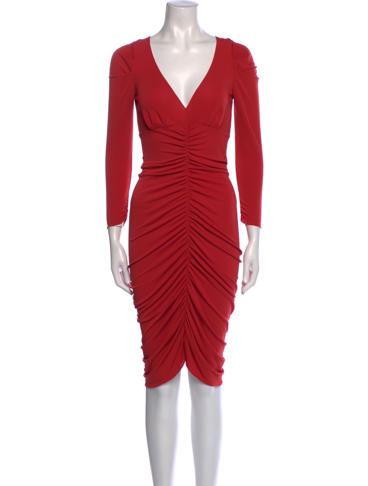 Alice by Temperley V-Neck Midi Length Dress