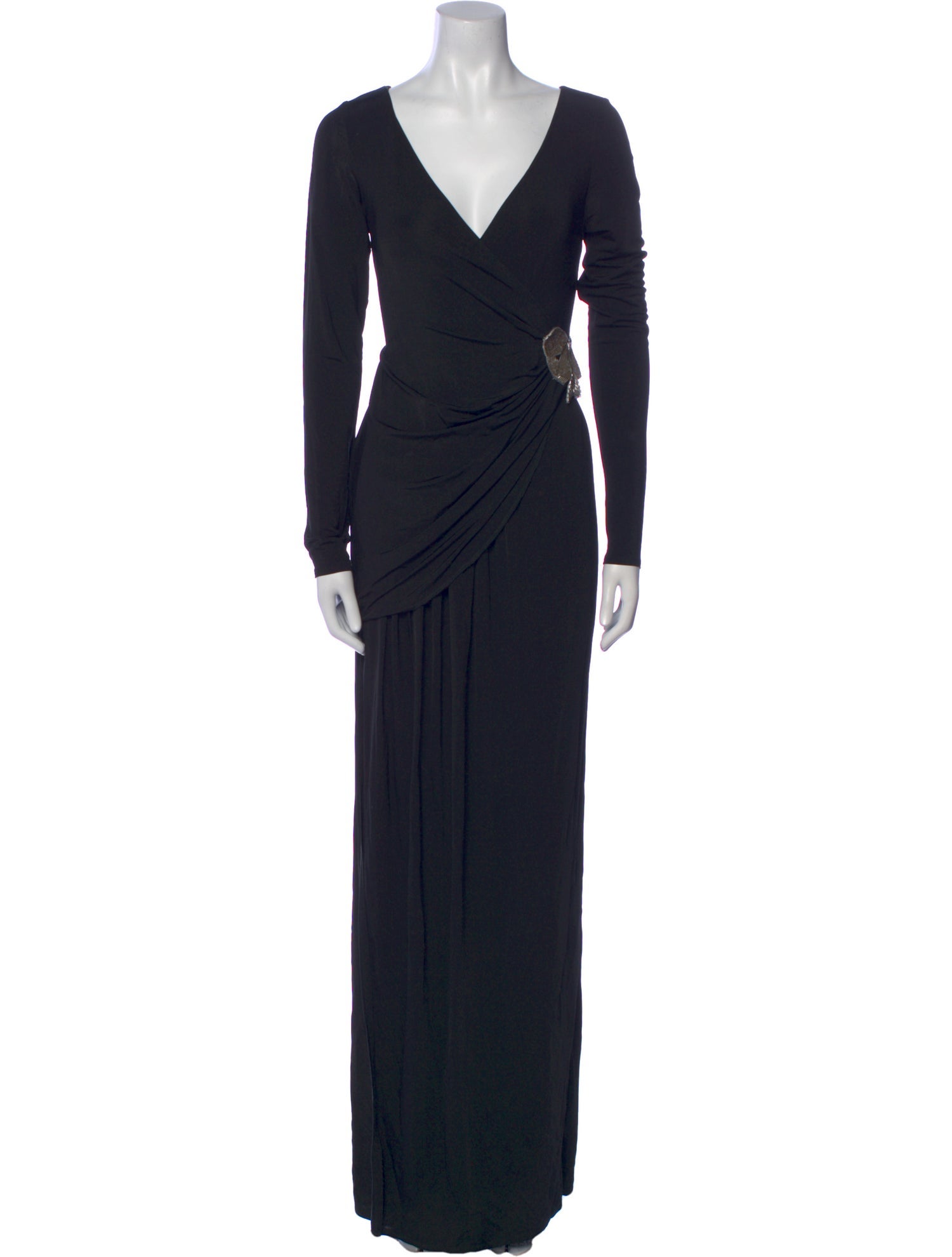 Alice by Temperley V-Neck Long Dress