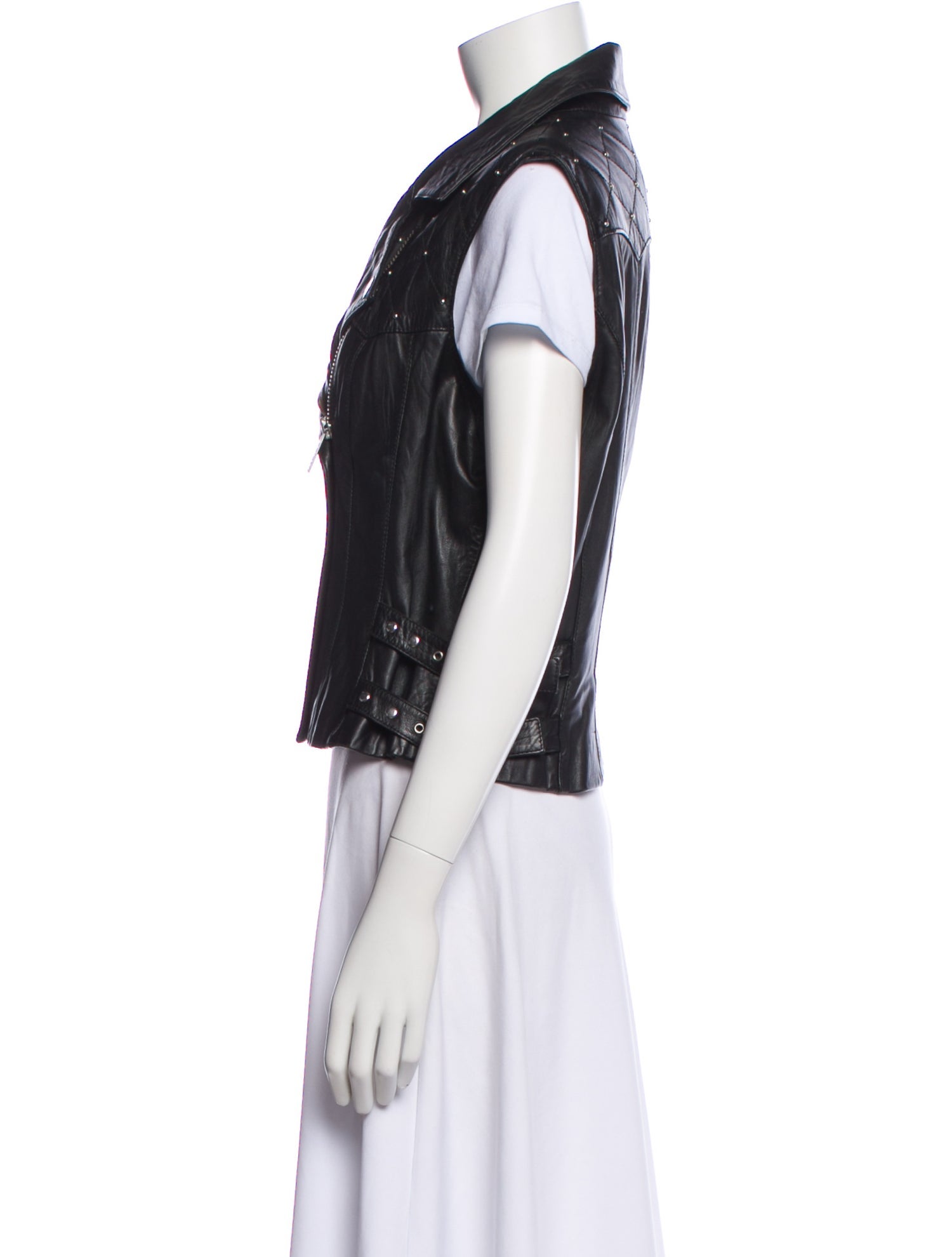 Alice by Temperley Lamb Leather Vest