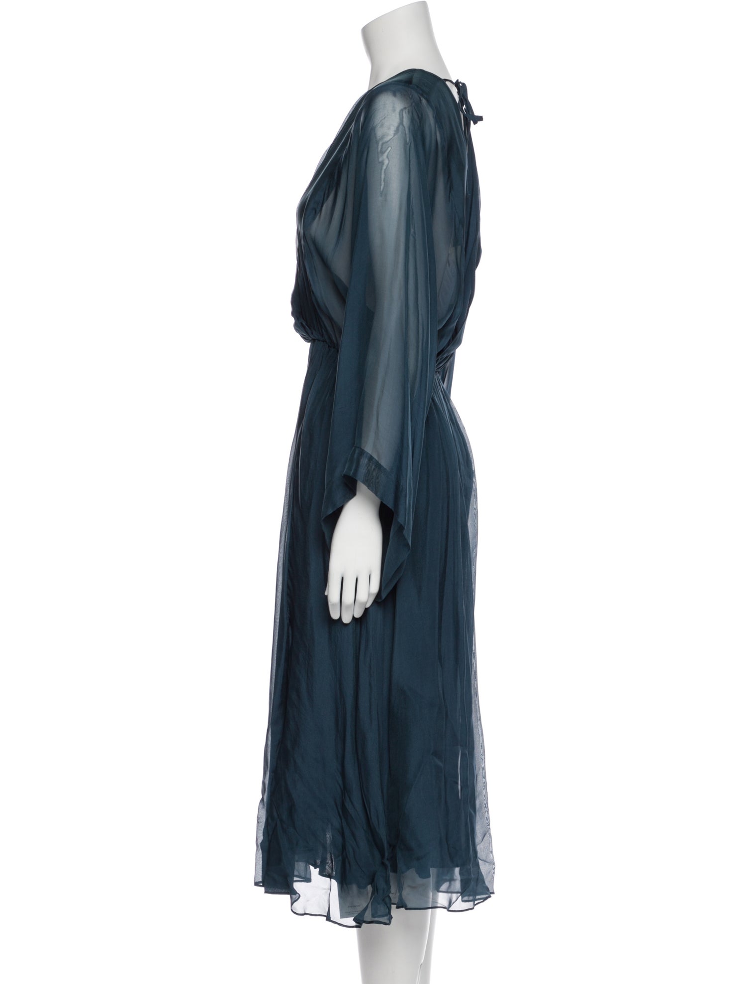 Attic And Barn V-Neck Long Dress w/ Tags