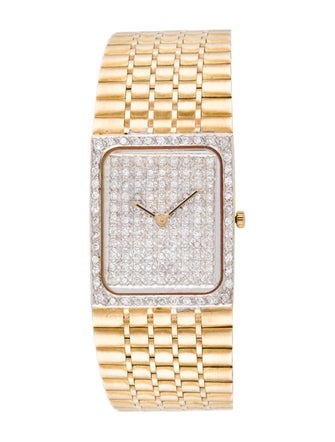 Watch Classic Gold and Diamond Watch