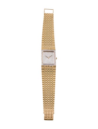 Watch Classic Gold and Diamond Watch